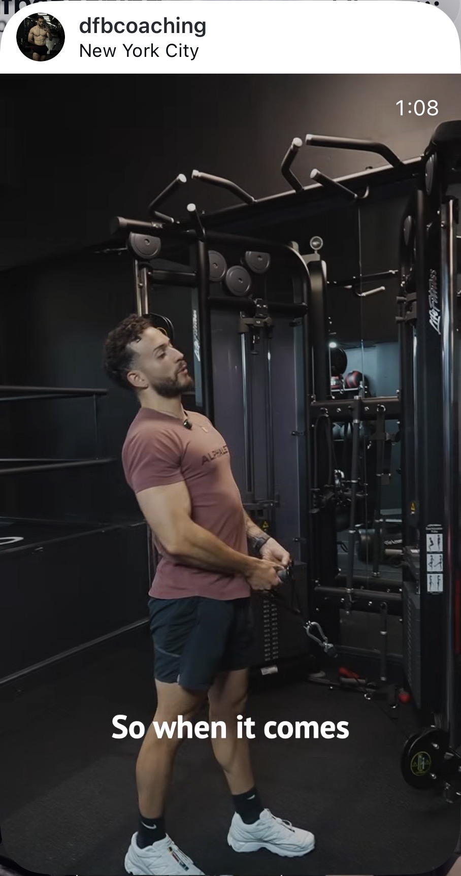 DFB Coaching reel demonstrating cable training technique